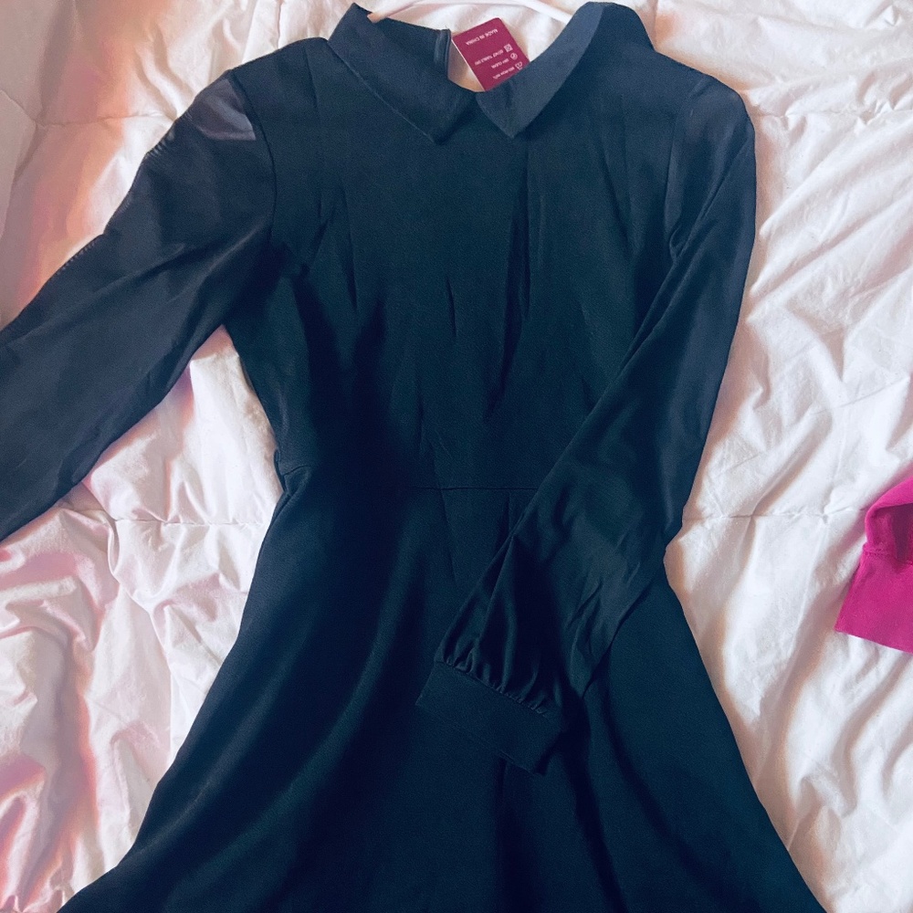 Girls black dress